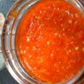 Tsjatni mortsj (chutney van rode paprika)