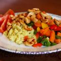 Gembercouscous met cashews en groenten