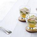 Kipcocktail met sinaasappel en avocado