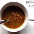 Budget recept: linzensoep