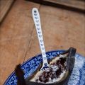 Warme bananen-chocolade 'bootjes'.