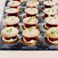 Lemoncurd & frambozensandwich