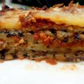 Vegetarische Parmigiana met rode pesto
