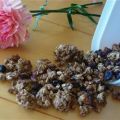Gezonde fruit- en notengranola