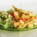 Pittige Italiaanse pastasalade