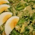 Vega stamppot rauwe andijvie met ei