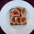 Zoet-Zoute Vijgen op Geroosterd brood