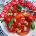 Grote witte bonen en Tomatenvinaigrette