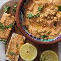 Geroosterde paprika hummus