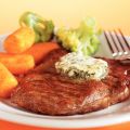 Ribeye met pestoboter