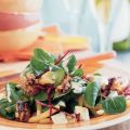 Salade met avocado en boterbonen