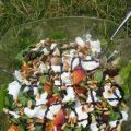 Salade met meloen, gegrilde nectarine en[...]