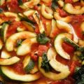 Gestoofde courgette