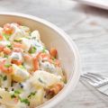 Aardappelsalade met Hollandse garnalen