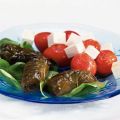 Griekse dolmas met tomatensalade