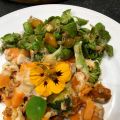 Zoete aardappel broccolischotel
