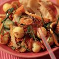 Lauwwarme aardappelmaaltijdsalade