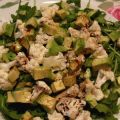 Salade met bloemkool en avocado