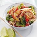 Mihoen met surimi en broccoli