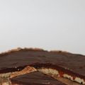 Chocolade-karameltaart uit Frankrijk