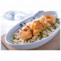 Teriyaki zalm en muntrijst
