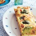 Broccolitaart met ham en gruyÃ¨re