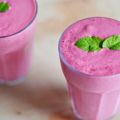 Gezonde smoothie: Rode bieten-frambozen smoothie