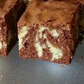 Balck and White chocolade marmercake