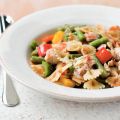 Pasta met paprika tonijnsaus