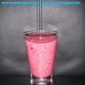 Rode vruchten 'milkshake'