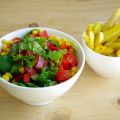 Gezond recept: Verse frietjes met salade