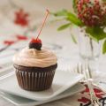 Cherry Heart Cupcakes