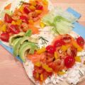 Fresh Salmon Wraps