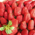 Een kistje aardbeien