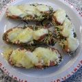 Pistoletjes met pesto/tomaat/mozzarella