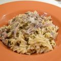 Spirali met champignons en feta