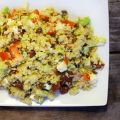 Vega: Halfwarme couscous-salade met avocado,[...]