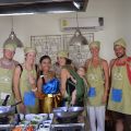 Winter vegetables green Thai curry part 1