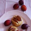 Brioche met pruimen