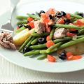 Sperziebonen met mediterrane tonijnsaus