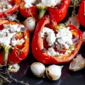 Zuiders gevulde paprika's