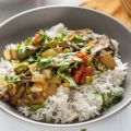 Vegetarische Champignon Curry