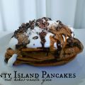 Bounty Island Pancakes met kokos-vanille glace