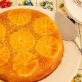 Sticky citrus sponge cake