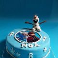 FROZEN TAART VOOR NOA