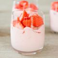 Aardbeienmousse