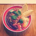 Couscous met gegrilde groente en worstjes