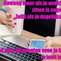 Dag 21: Blijf in beweging op je werk, want[...]