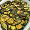 Gebakken courgettes met munt
