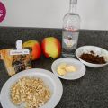 Brusselse appels met roomijs